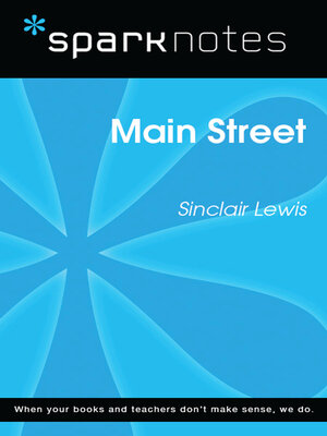 cover image of Main Street (SparkNotes Literature Guide)